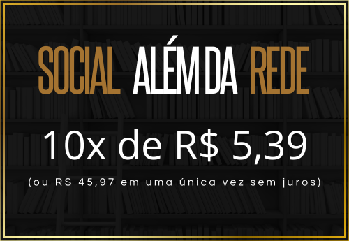 VAlor do livro mais aulas gravadas do SOCIAL ALÉM DA REDE